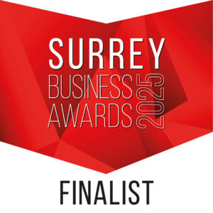 Surrey business awards finalist logo